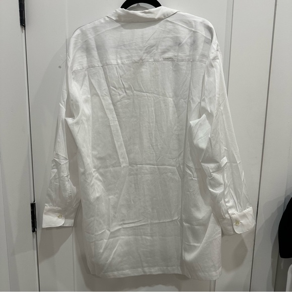Leset x Dr Loretta Button Down SPF Oversized White Shirt One Size - Picture 12 of 14